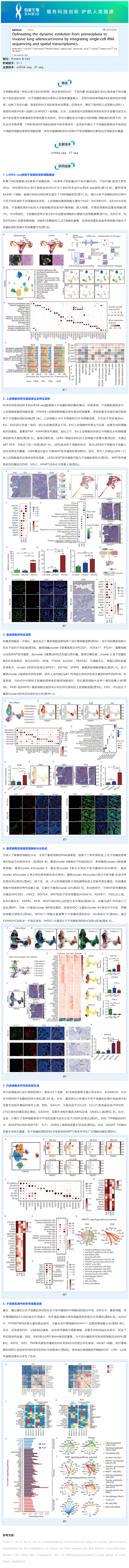 528 文献解读 _ 单细胞 RNA 测序与空间转录组学相结合破译的子宫腺肌病综合转录图谱